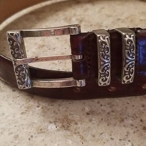 VINTAGE Enmon western leather belt